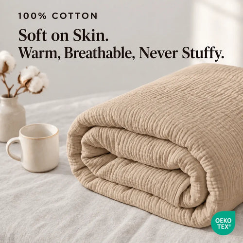The Muslin Blanket - 100% Cotton