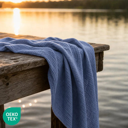 Weiche Musselin-Baumwoll-Decke